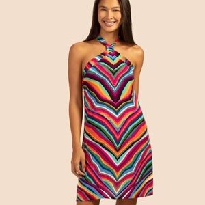 TRINA Turk Louvre High Neck Dress